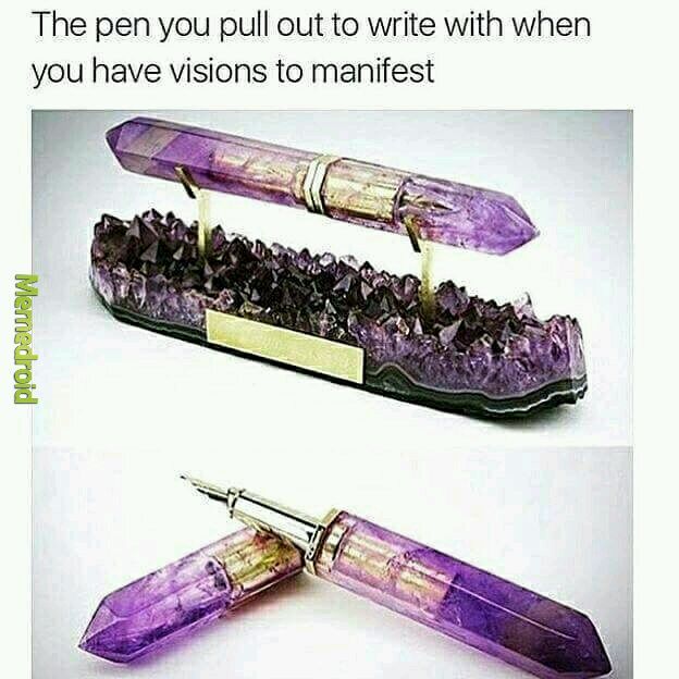 Is it a quill or a pen? - meme
