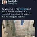 And bathroom is shared....