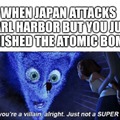 Megamind and Japan WW2