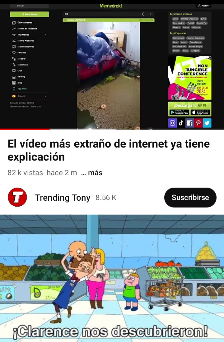 Nos descubrieron una milésima vez mas - meme