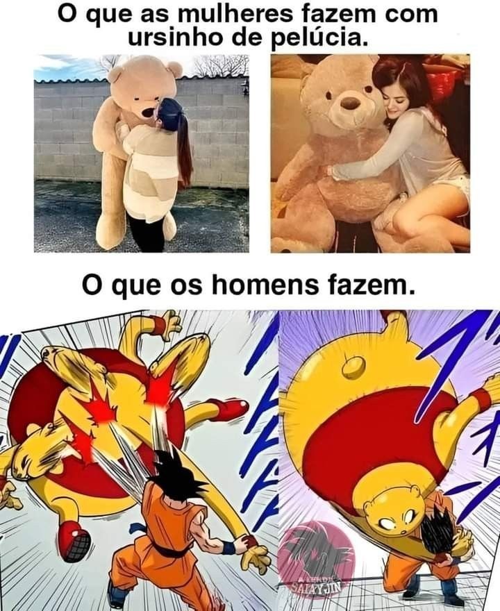 Urso de pelúcia - meme