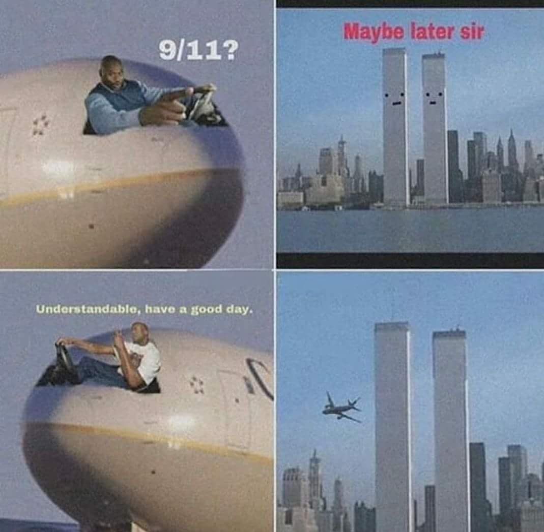 Minyon did 9/11 - meme