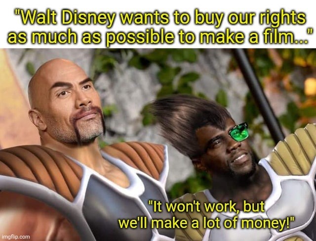 Disney Dragon ball - meme