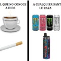 Café y cigarro