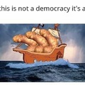 Penis potato boat?
