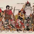 The Hobbit 1977 drawing
