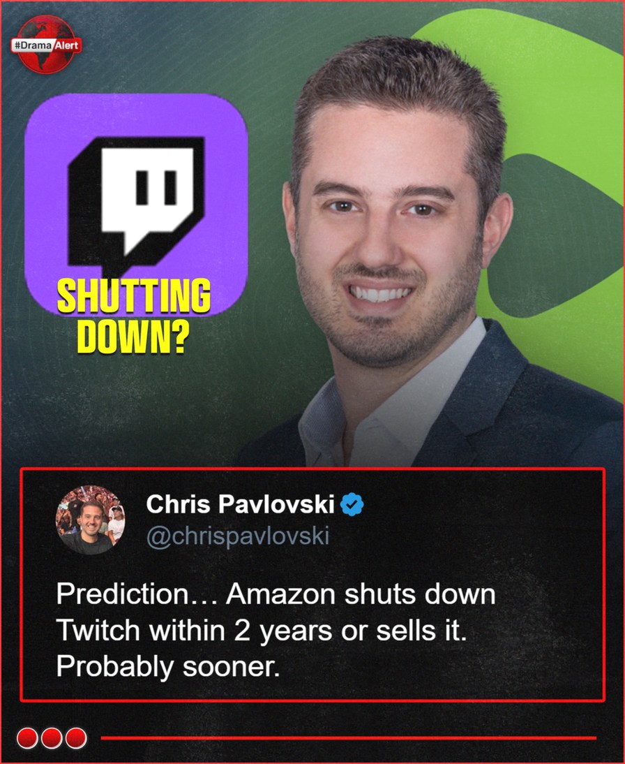 Just saw this news, Rumble’s CEO thinks Amazon is gonna shut down or sell Twitch in the next two years - meme