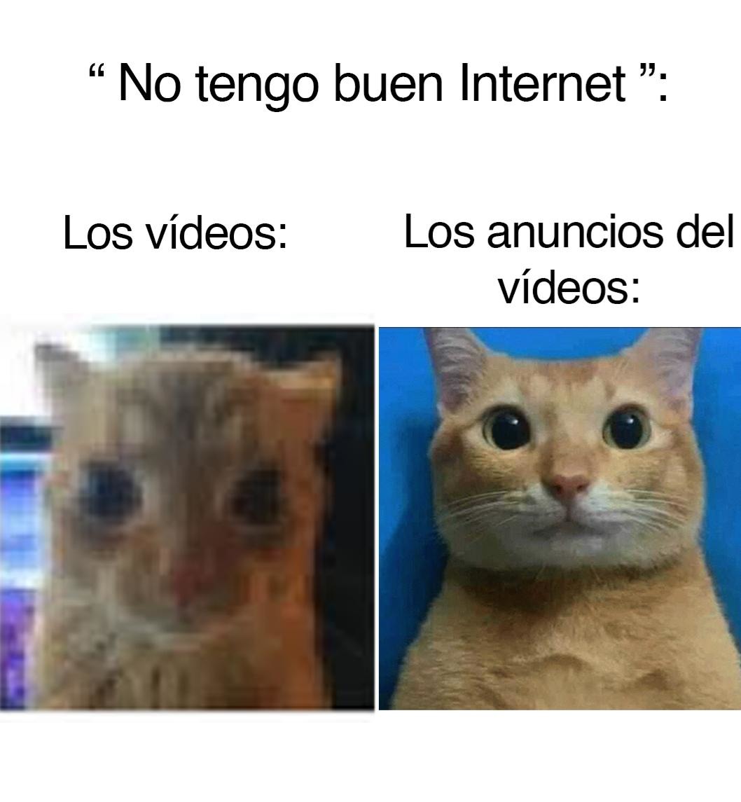 A pero pa los anuncios - meme