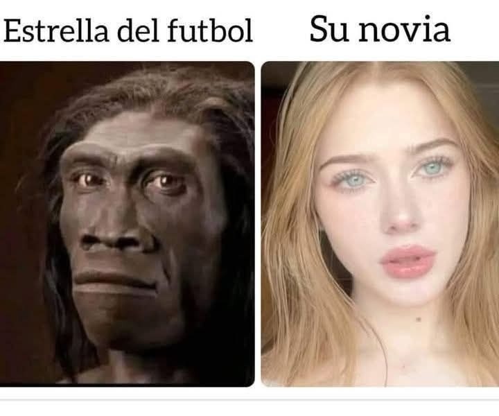 Estrella del fútbol y la novia que lleva más bling que el trofeo - meme