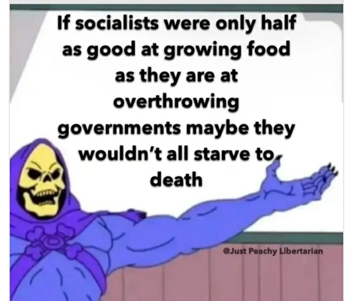 Socialism is the road to Communism" -Karl Marx - meme
