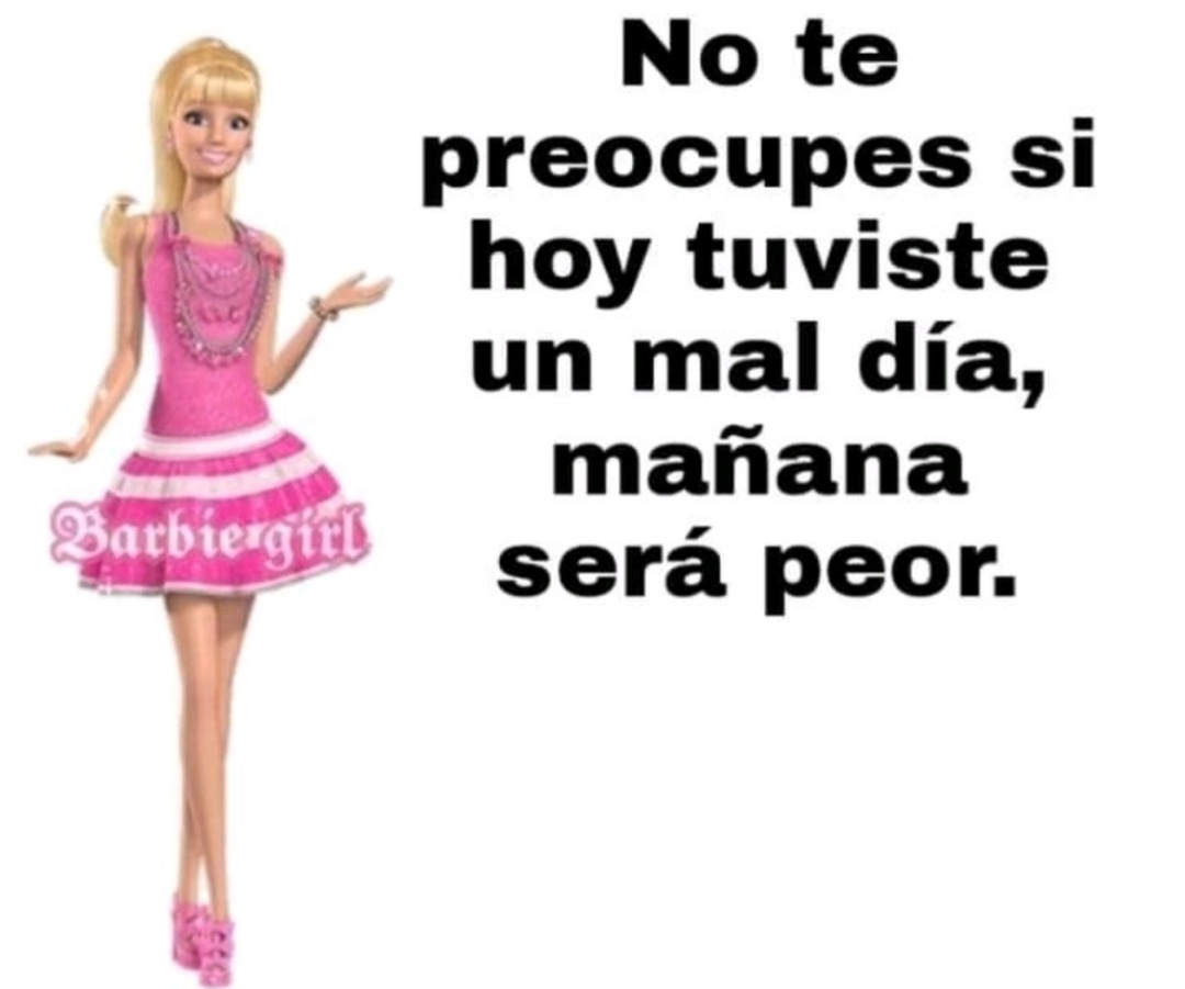 Miren una puta barbie - meme
