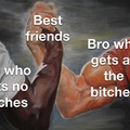 No bitches friends