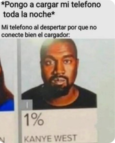 Meme para que hagan telefonos con bateria infinita