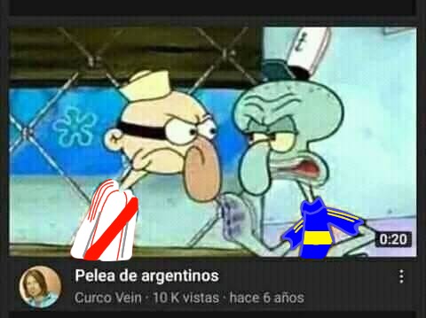 El super clasico argentino - meme