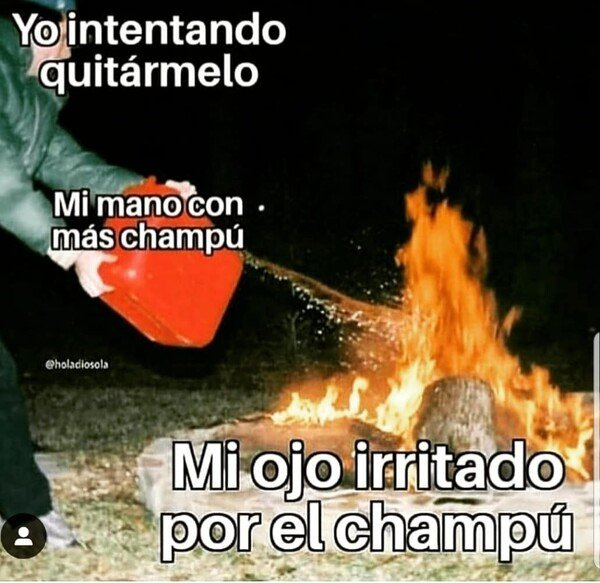 Champú - meme
