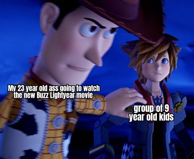 I'm definitely going to watch the new Buzz Lightyear movie - meme