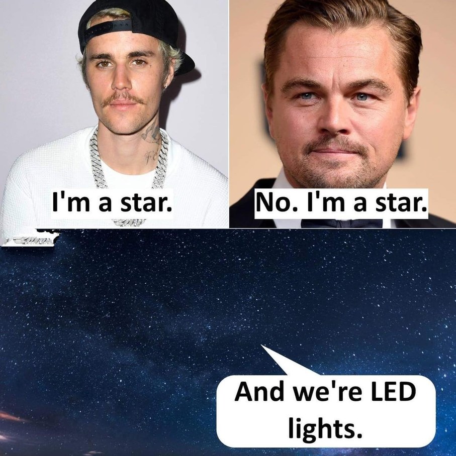 Led lights - meme