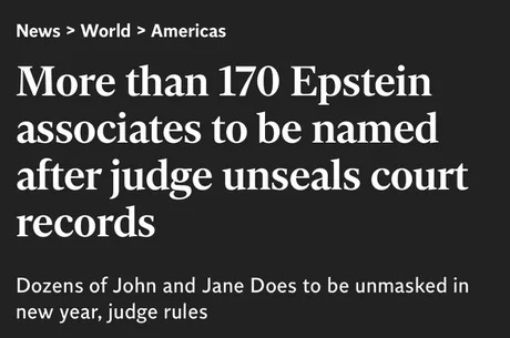 Epstein list news - meme