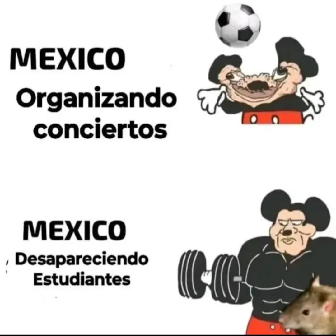 México ko supo valorar a Brian may - meme