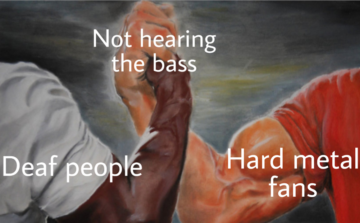 I play the bass and I can relate - meme