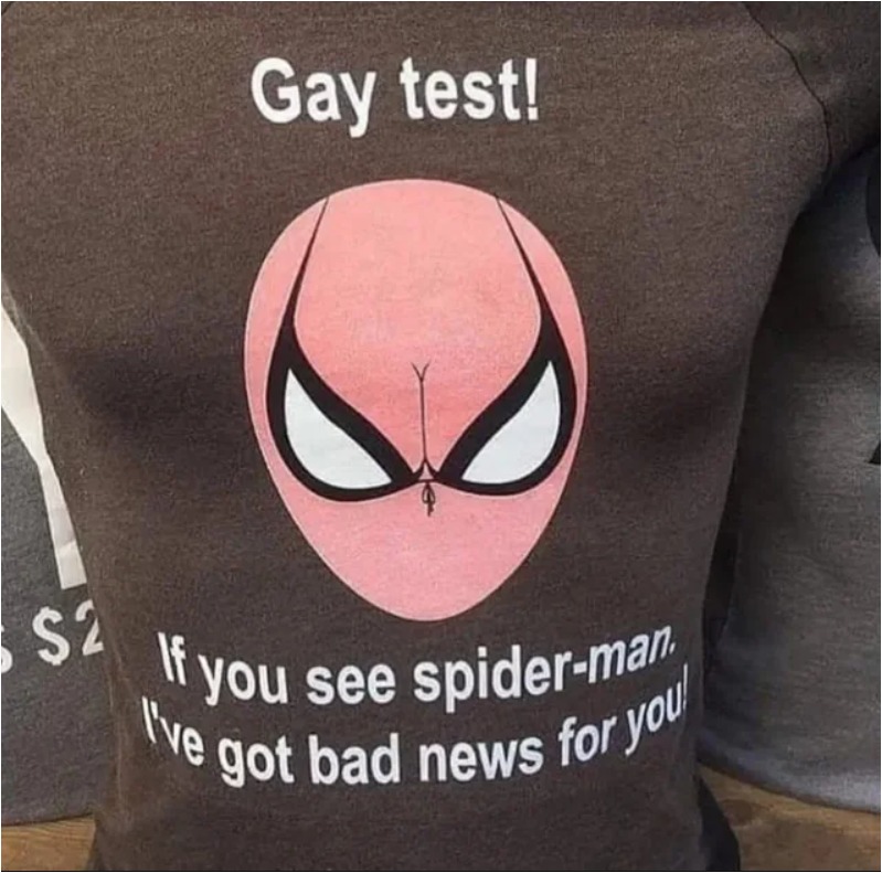 i dont understand why spiderman is a test - meme
