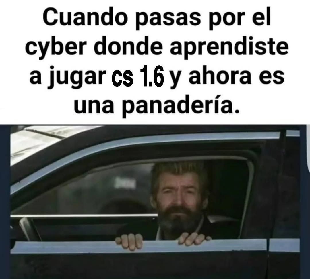 Pasé por mi antiguo cyber y ahora venden croissants - meme