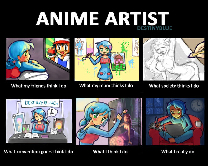 Anime artsist - meme