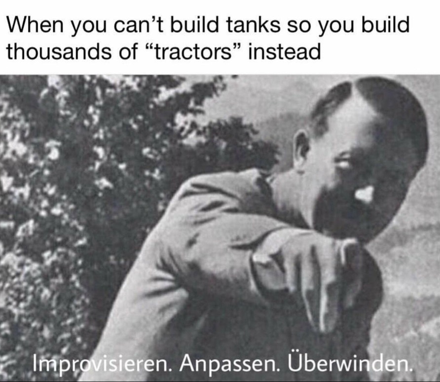 The renault tank is the father of all modern tanks - meme