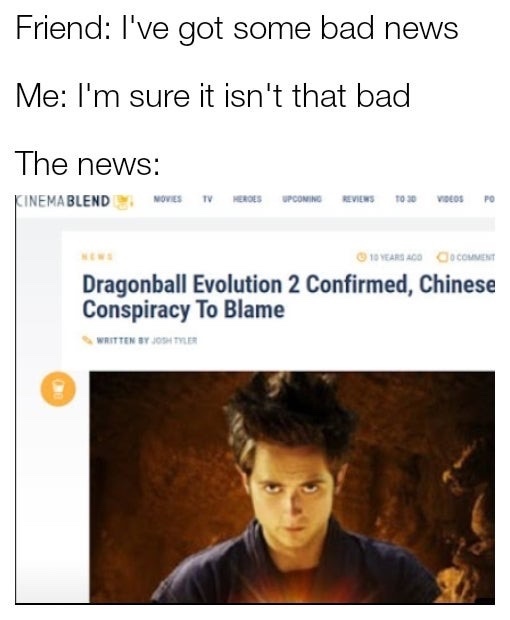 Dragonball Evolution 2 Confirmed, Chinese Conspiracy To Blame