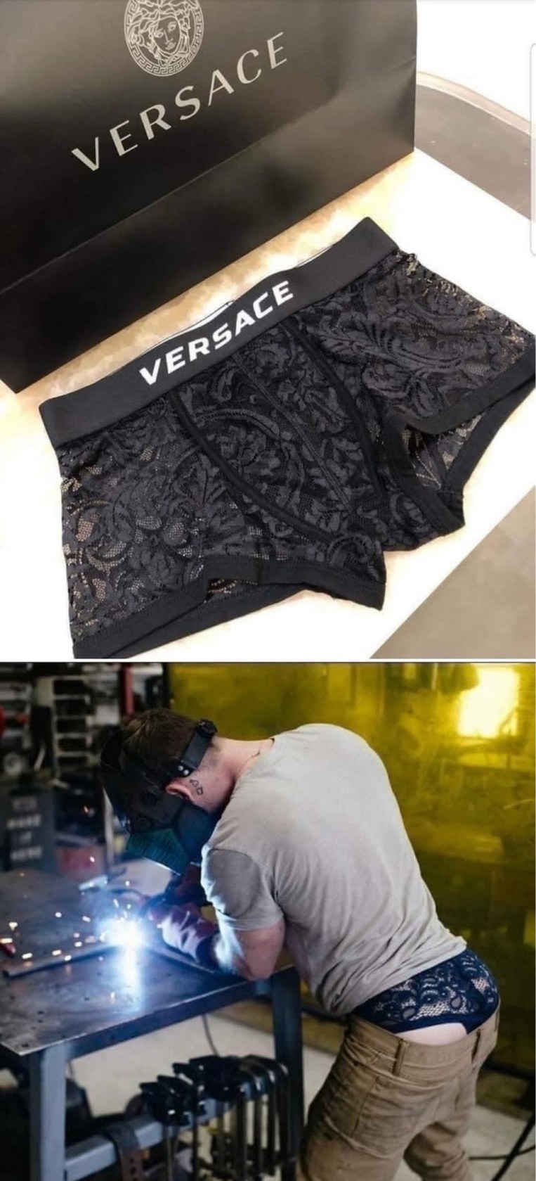 Versace on the Floor - meme