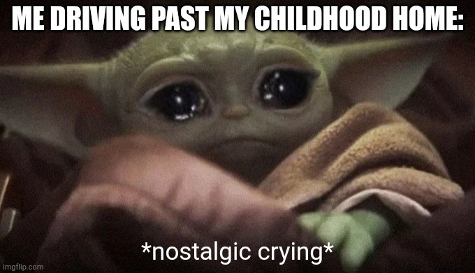 Nostalgic crying meme