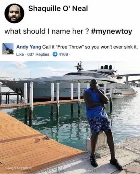 Saquille yacht - meme
