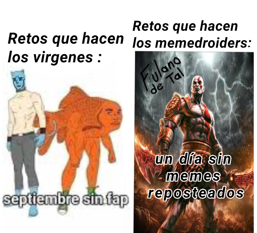 Solo duré 7 minutos sin ver repost - meme