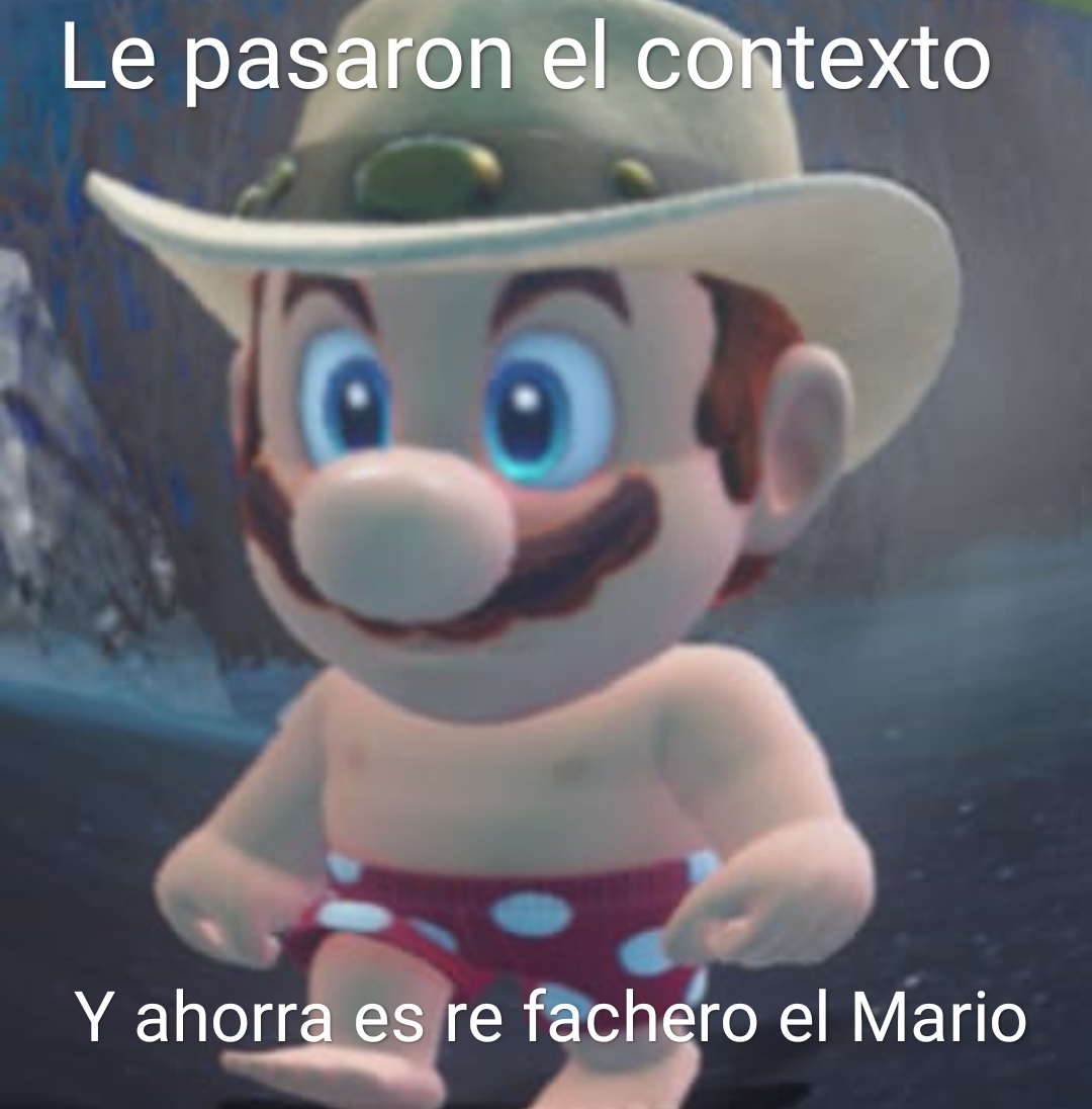 Mario te facheri - meme