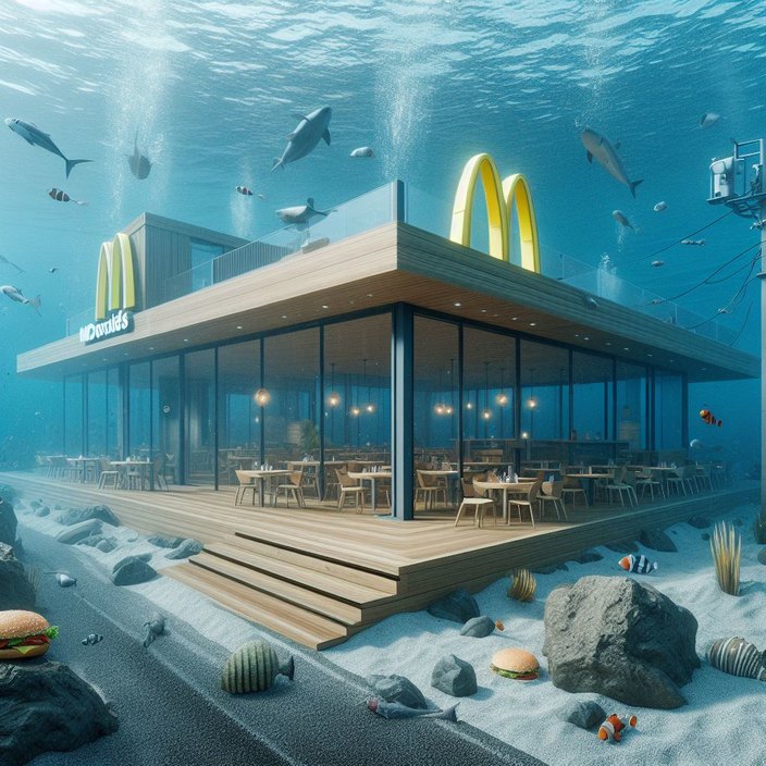 Nueva McDonald's para mar - meme