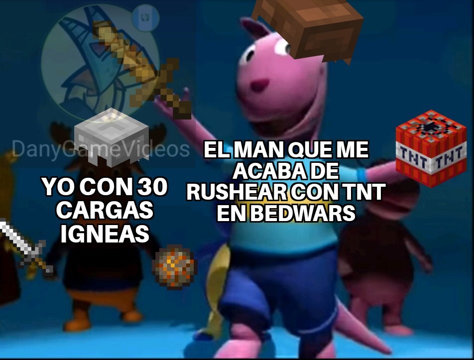 A quien no le rushearon? - meme