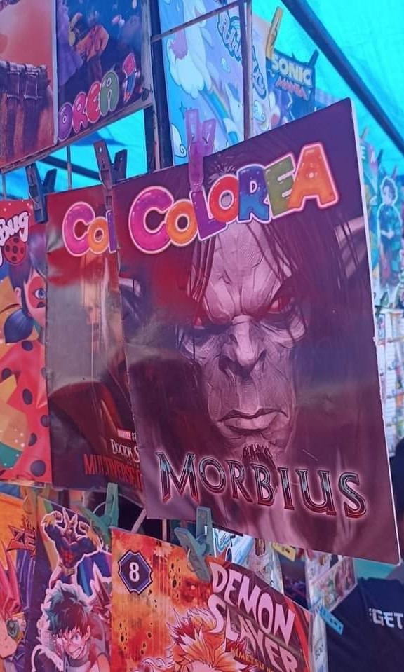 Colorea morbius - meme