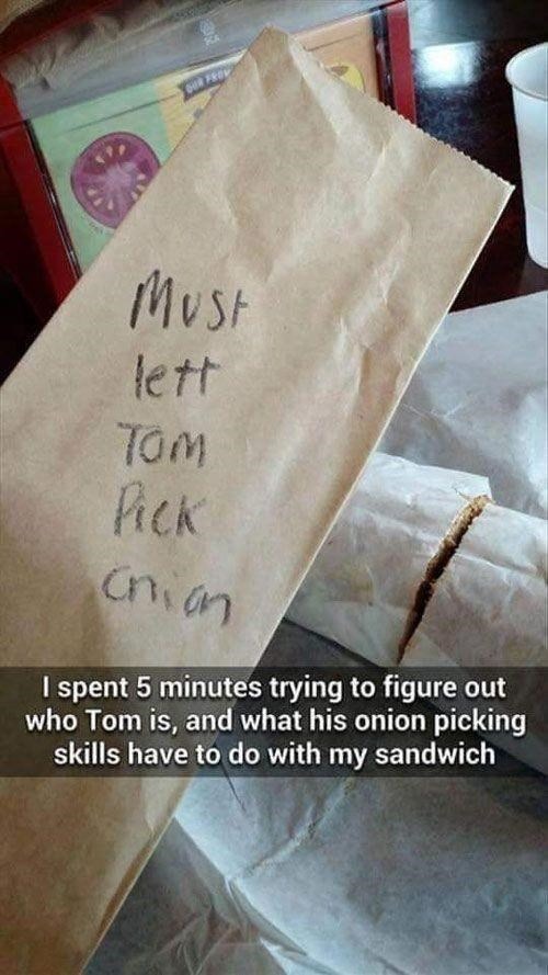 who is Tom - meme