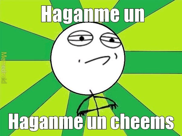 Haganme un cheems - meme