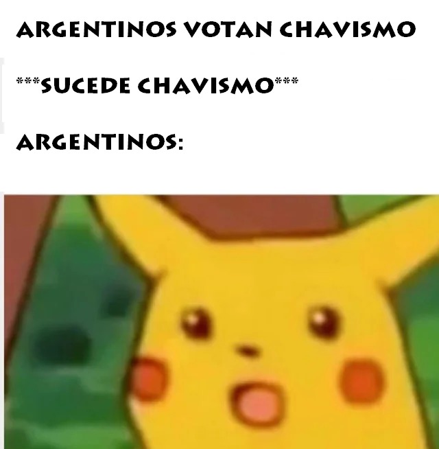 Votar chavismo - meme