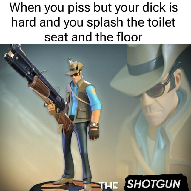 The shotgun - meme