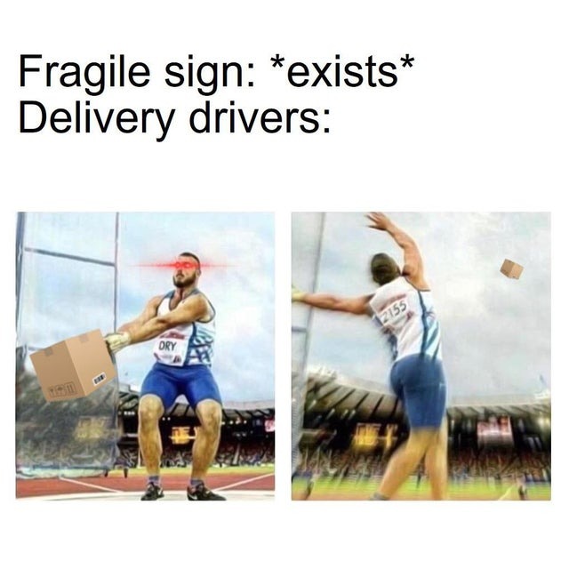 Delivery Drivers - meme