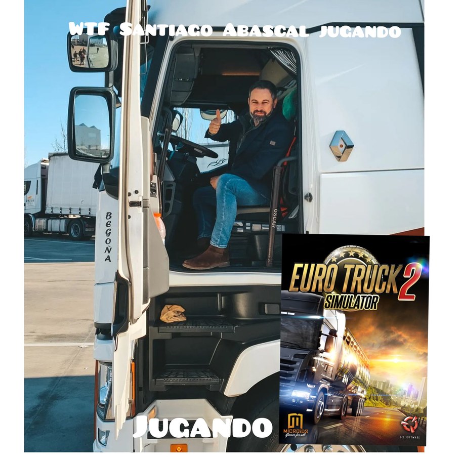 Abascal camionero - meme
