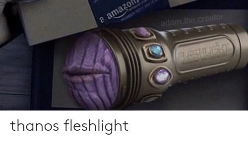 thanos fleshlight - meme