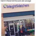 The Girl Scouts profit, WW gains customers