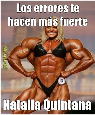 Natalia Quintana es una pija - meme