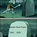 RIP Adobe Flash Player :crying: