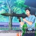 When lefties get hold of anime.