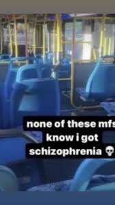 Ninguém que conheço sabe que sou esquizofrenico - meme