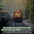 Indian train driver